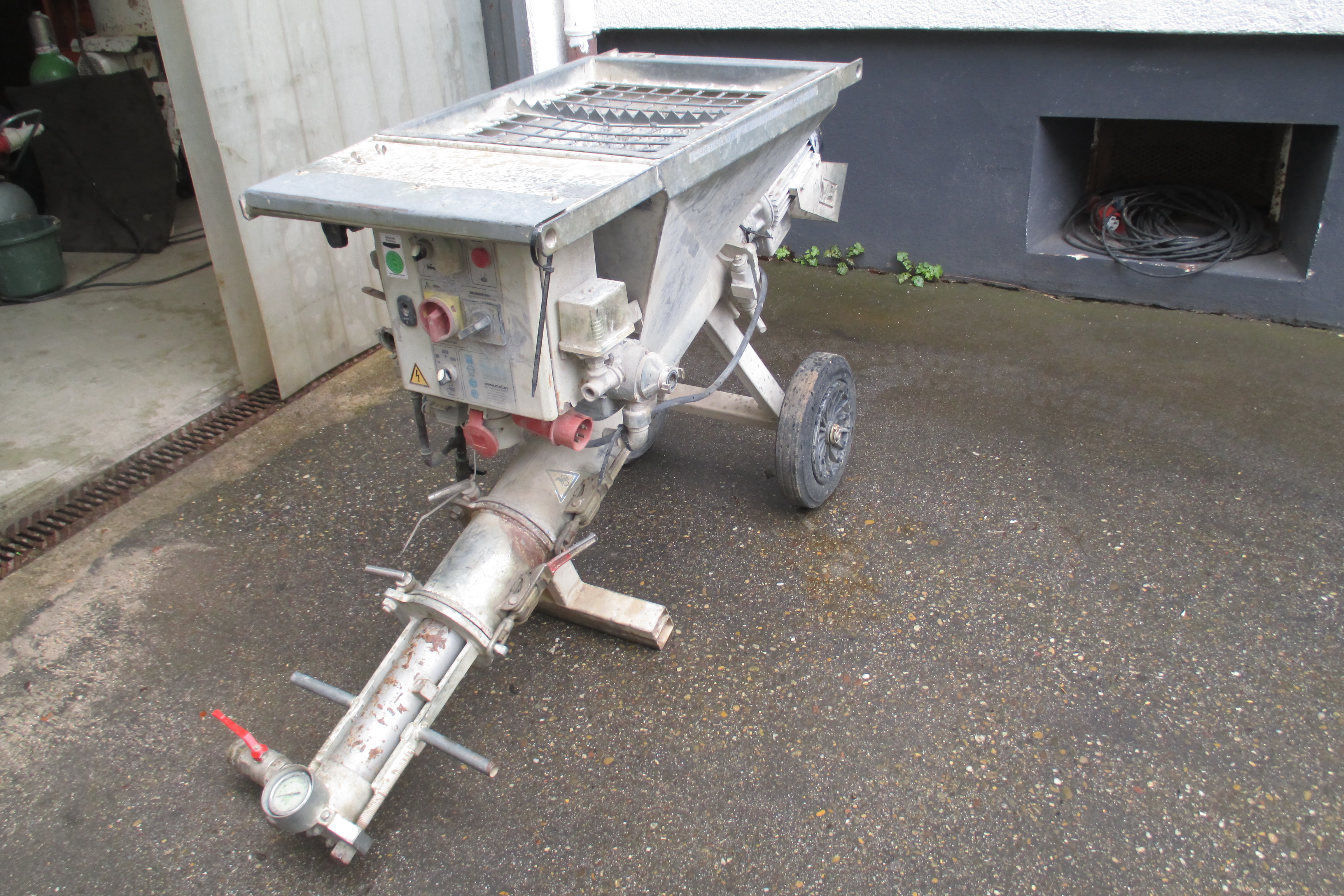 MAI 400 EASY light Mischpumpe für  Geothermie u. Anker-Injektionen